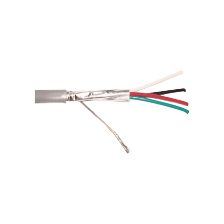 Cable 4 x 18 AWG / Blindado / 305 Metros / Riser / UL / Color Gris / H