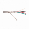 Cable 4 x 18 AWG / Blindado / 305 Metros / Riser / UL / Color Gris / H