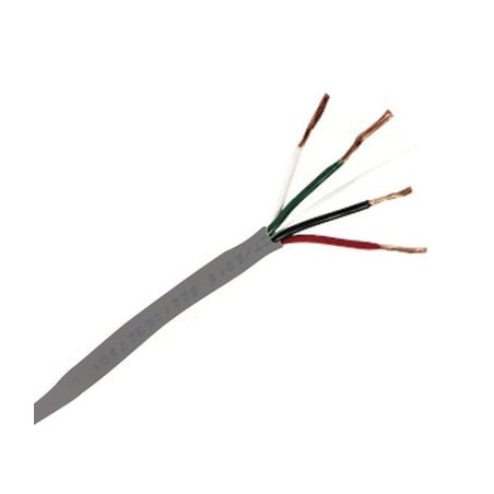 Bobina de 305 Metros / Cable de Cobre / 4 X 18 AWG / Tipo Alarmas UL /