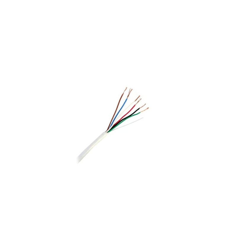 Bobina de 305 Metros / 6 x 22 AWG  / Cable de Cobre / Tipo CMR / Para