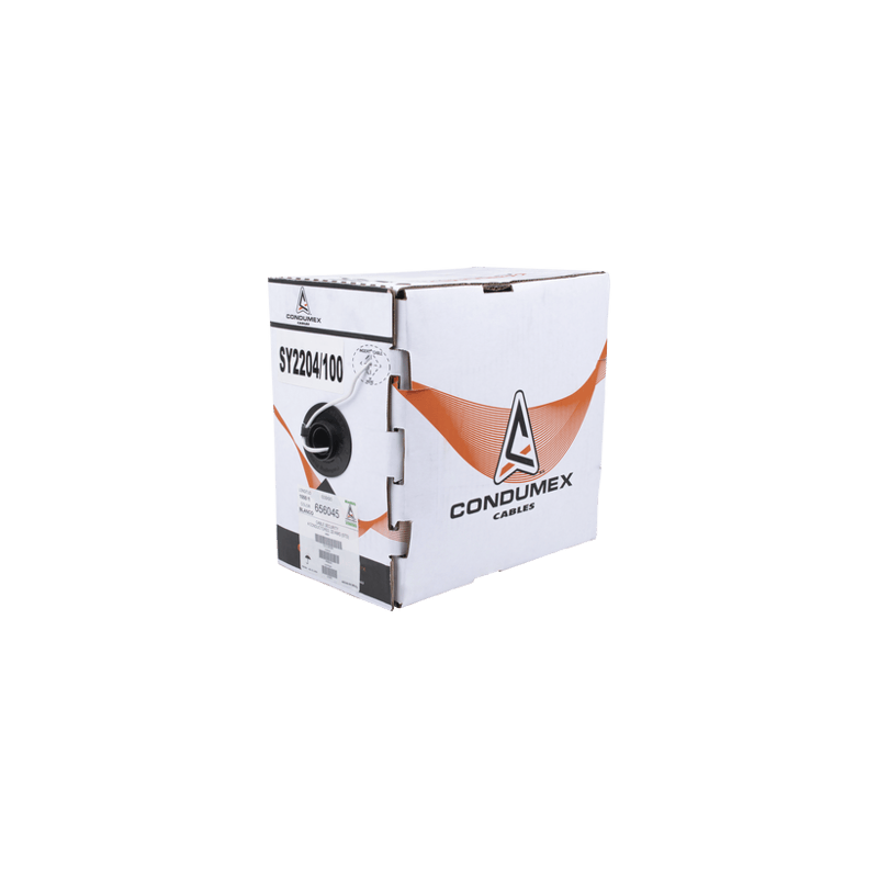 Bobina de 305 Metros / Cable de Cobre / 4 x 22 AWG / Tipo Alarmas UL /