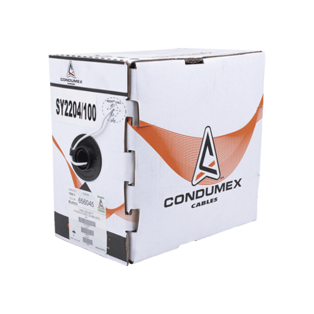 Bobina de 305 Metros / Cable de Cobre / 4 x 22 AWG / Tipo Alarmas UL /