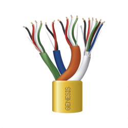 Bobina de Cable de 305 Metros / Color Amarillo / Compuesto por  6 x 22
