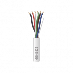 Bobina de 305 Metros / Cable de Cobre / 6 x 18 AWG  / Plenum / Para In