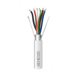 Bobina de 305 Metros / Cable de Cobre / 6 x 18 AWG  / Plenum / Color B
