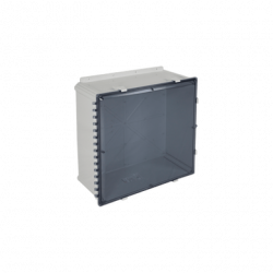 Caja De Policarbonato Con Puerta Tintada, 24Hx24Wx10D, IP66, Uso Inter