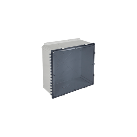 Caja De Policarbonato Con Puerta Tintada, 24Hx24Wx10D, IP66, Uso Inter