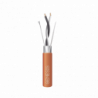 Bobina de 305 Metros / Cable 2 x 18 AWG / Color Naranja / Blindado / P