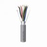 Bobina de 305 Metros de Cable  6 x 22 AWG / Blindado / Plenum de Color