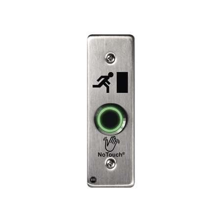 Interruptor IR NoTouch de Acero Inoxidable, Montaje Delgado, Caja Post