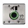 Interruptor IR NoTouch de Acero Inoxidable, Salida Doble, Símbolo de P