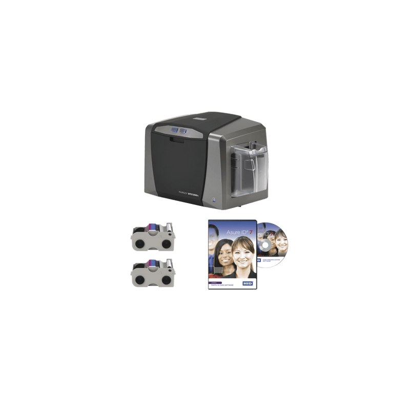 Kit de Impresora de tarjetas PVC DTC1250e/ Una Cara / Incluye: 2 Ribbo