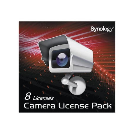 Licencia para 8 cámaras IP en servidores SYNOLOGY
