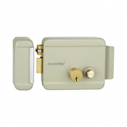 Cerradura Eléctrica con Botón de Salida / Incluye Llave  / Exterior /
