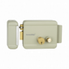 Cerradura Eléctrica con Botón de Salida / Incluye Llave  / Exterior /