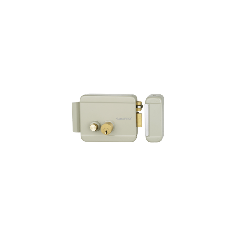 Cerradura Eléctrica con Botón de Salida/ Incluye Llave  / Exterior / D