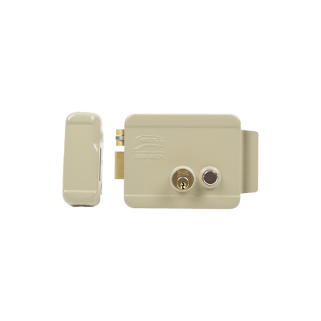Cerradura Eléctrica / Incluye Llave /Con Botón integrado / Izquierda /