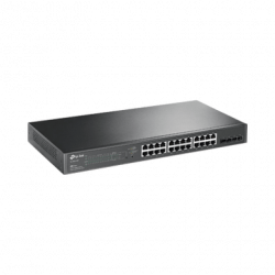 Switch PoE JetStream SDN Administrable 24 puertos 10/100/1000 Mbps  4