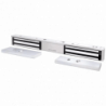 CERRADURA ELECTROMAGNÉTICA DE 600 LB, PUERTA DOBLE, SENSOR DE ADHERENC