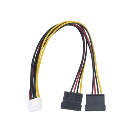 Cable Doble de Corriente SATA / Compatible con DVRs epcom / HIKVISION
