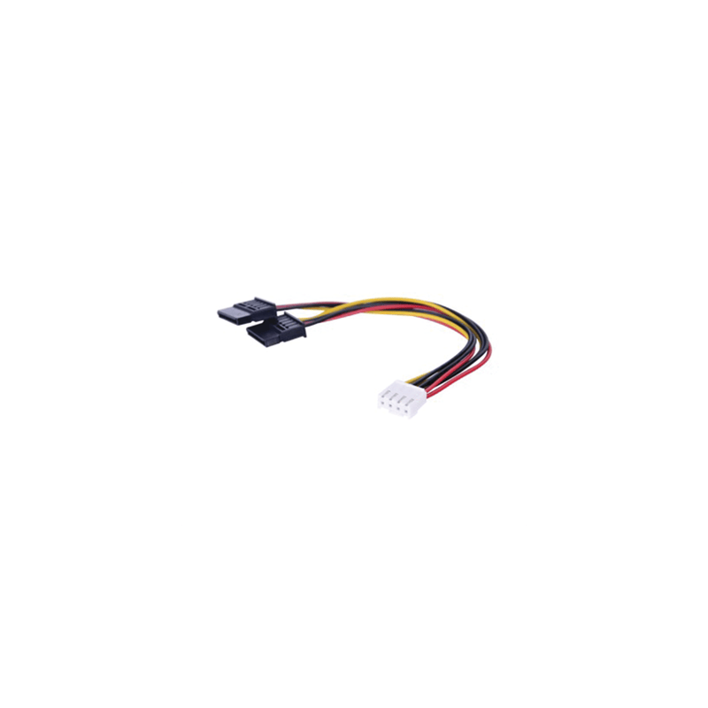 Cable Doble de Corriente SATA / Compatible con DVRs epcom y HIKVISION