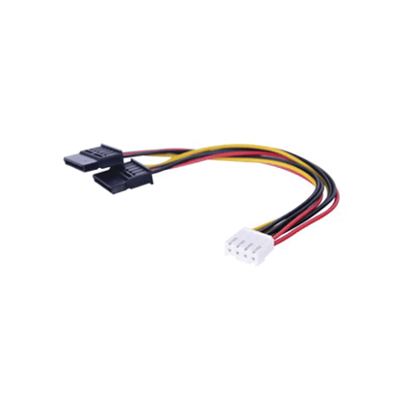 Cable Doble de Corriente SATA / Compatible con DVRs epcom y HIKVISION