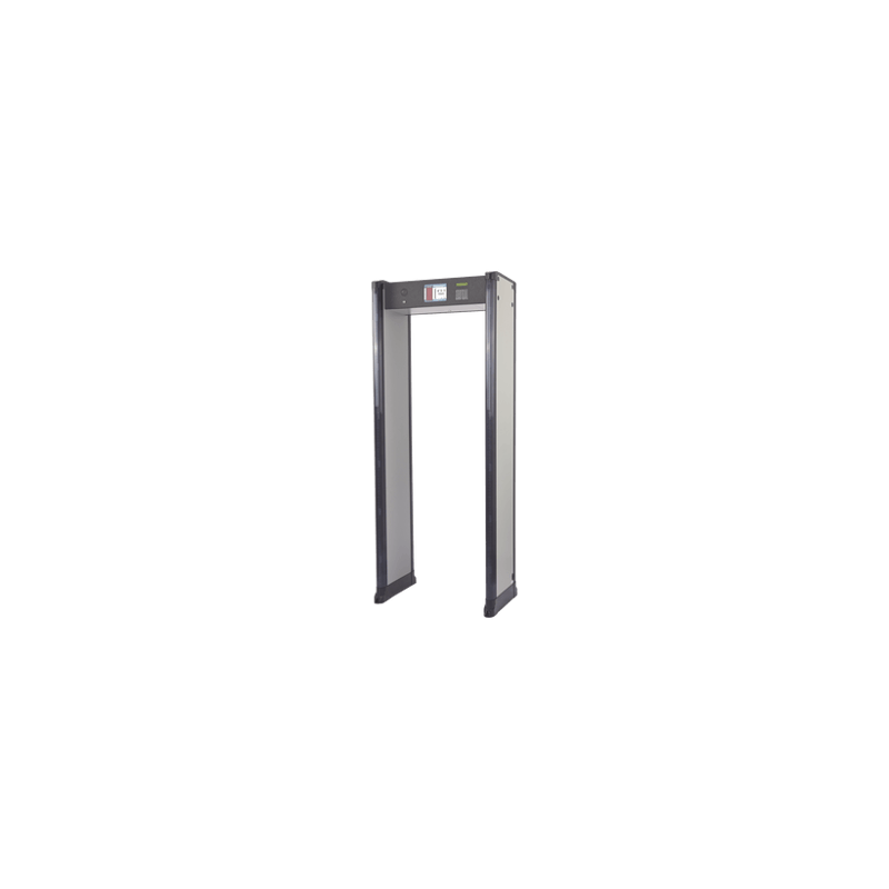 Arco Detector de Metales de 6 Zonas con Anclaje para Fijarse al Piso.