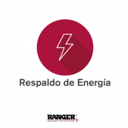 Respaldo de Energía con Batería incluida (Hasta 8 horas) / Solo Para E