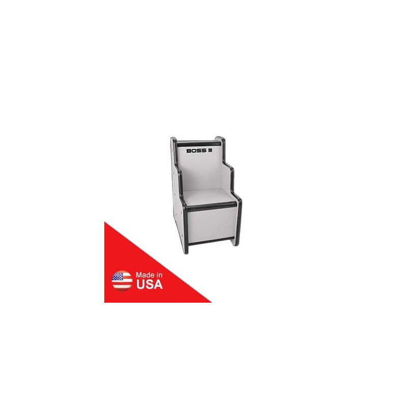 Detector de Metales en Boca, Espalda, Asiento y Piernas.