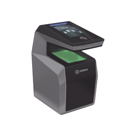 Lector de huella MorphoWave Compact MD/ IP65 / PoE, MIFARE / DESFire.
