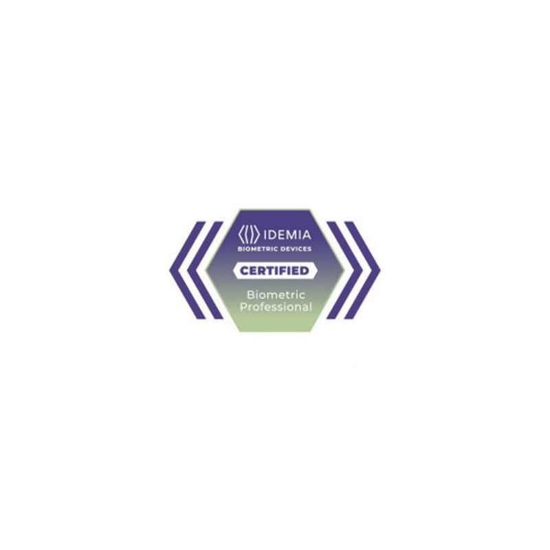 Certificado Idemia Profesional Biométrico , membresía de 2 años con ac