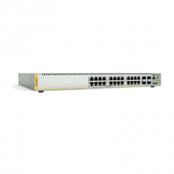 Switch PoE Administrable Capa 3, 24 Puertos 10/100/1000 Mbps  4 SFP Gi