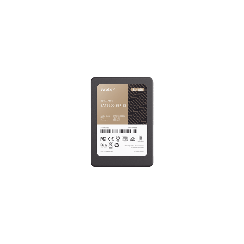 3840 GB SSD , diseñada para Synology NAS