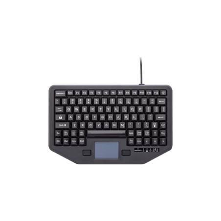 Teclado con Panel Táctil Integrado