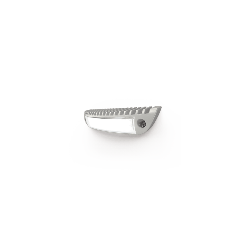 Luz de cortesía con bisel color blanco ideal para ambulancias y vehícu