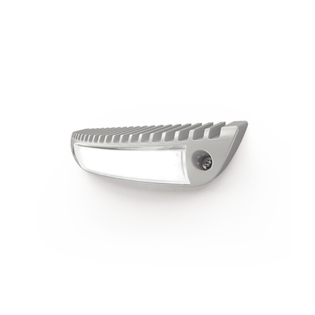 Luz de cortesía con bisel color blanco ideal para ambulancias y vehícu