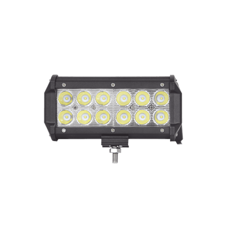 Barra de Luz de 12 LED, 1500 Lúmenes, 18 watts, 10-30 Vcc, IP67, 6.5 p