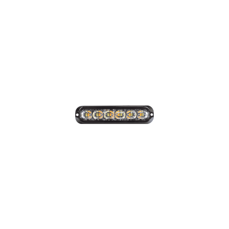 Luz perimetral , 12 LED Ultra Brillantes, Dual Color Ambar / Claro