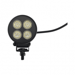 Luz de Trabajo Ultra brillante Circular, 4 LED, 2556 Lúmenes, 12-24 Vc