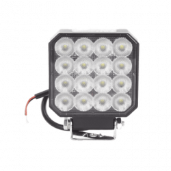 Luz de Trabajo Ultra brillante, 16 LED, 1655 Lúmenes, 12-24 Vcd