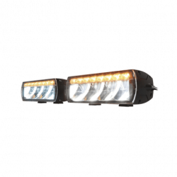 Luz LED de trabajo DOT, 12-24 V, con arnés de 10