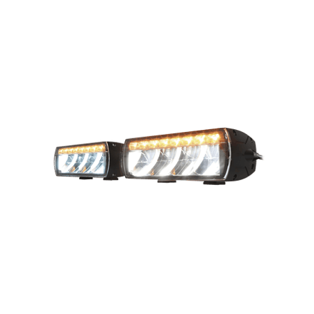 Luz LED de trabajo DOT, 12-24 V, con arnés de 10
