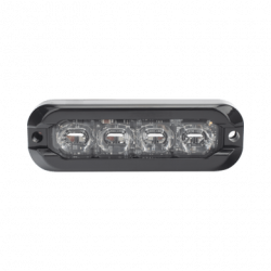 Luz perimetral , 8 LED Ultra Brillantes, Dual Color Rojo / Azul