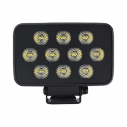 Luz de Trabajo Ultra brillante Cuadrada, 10 LED, 8937 Lúmenes, 12-24 V