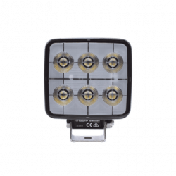 Luz de trabajo de 6 LED, 12-24 Vcc, 2800 lumenes