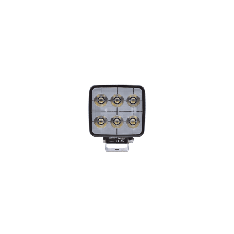 Luz de trabajo de 6 LED, 12-24 Vcc, 2800 lumenes