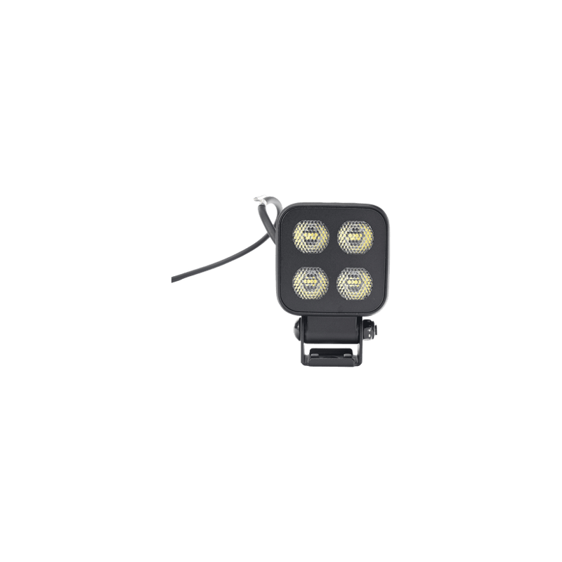Luz de Trabajo Ultra brillante Cuadrada, 4 LED, 2650 Lúmenes, 12-24 Vc
