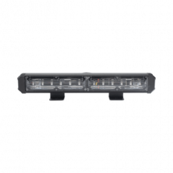 Barra de Luz de Advertencia, 2 Módulos de 6 LED, 11 Pulgadas Rojo