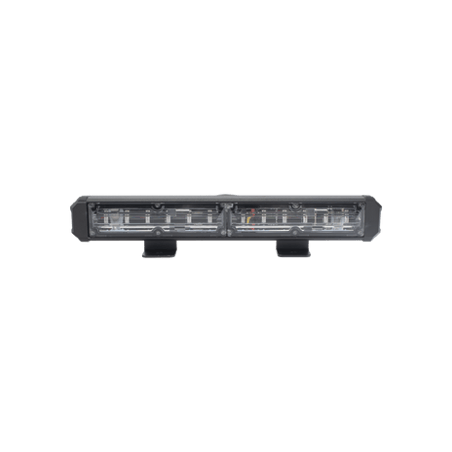 Barra de Luz de Advertencia, 2 Módulos de 6 LED, 11 Pulgadas Rojo