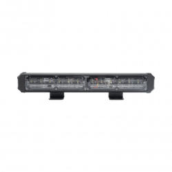 Barra de Luz de Advertencia, 2 Módulos de 6 LED, 11 Pulgadas Rojo/Clar